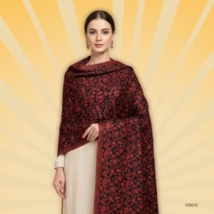 Kashmiri jacquard shawl