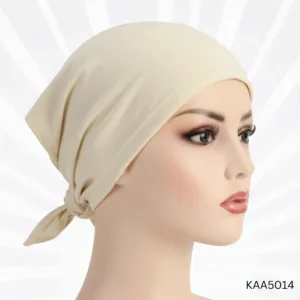 Plain Tie-Back Hijab Cap | Soft Stretchable Breathable Underscarf