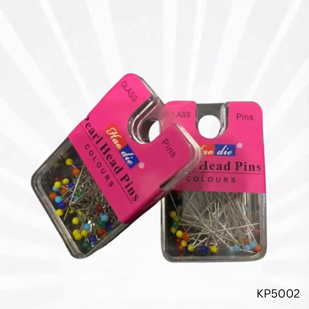 Diamond Head Hijab Pin Box | Elegant Sparkling Pins with Secure Hold