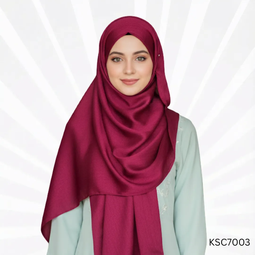 Twilight Crinkle Silk Stoler | Luxury Textured Silk Scarf